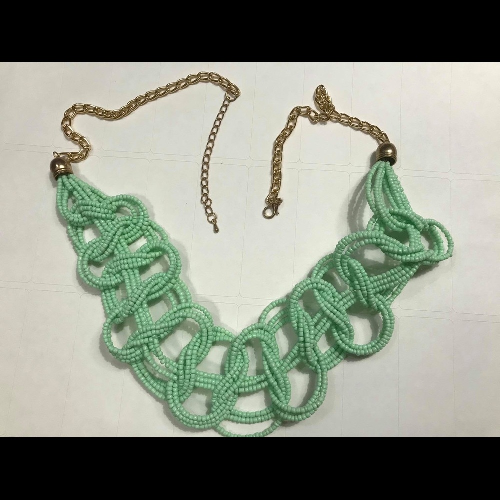 Vintage Beaded Multi Strand Necklace